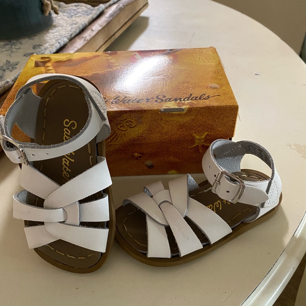 Toddler salt water sandals